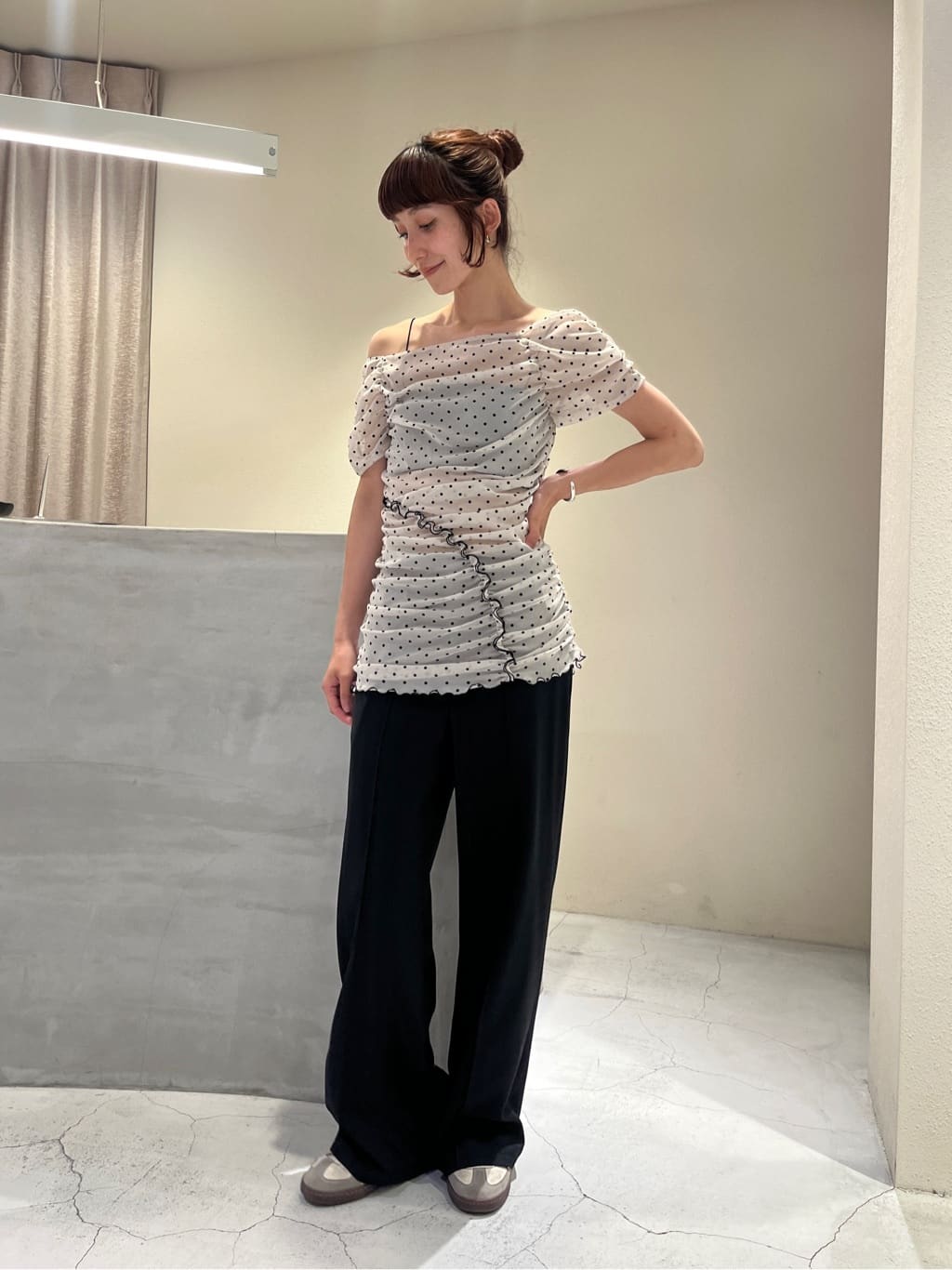 Rielさんの「CODE A｜bandeau bra short top」を使ったコーディネート