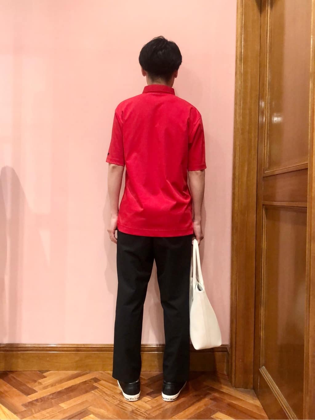 OKJさんの「DRESSTERIOR｜◆【接触冷感/抗菌防臭/消臭】ICE CLEAR COTTON オーバーフィットポロシャツ」を使ったコーディネート