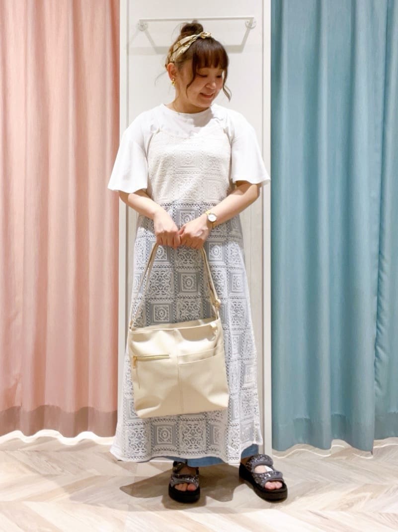 kitaさんの「SHOO･LA･RUE｜【S-LL】レースキャミワンピース」を使ったコーディネート