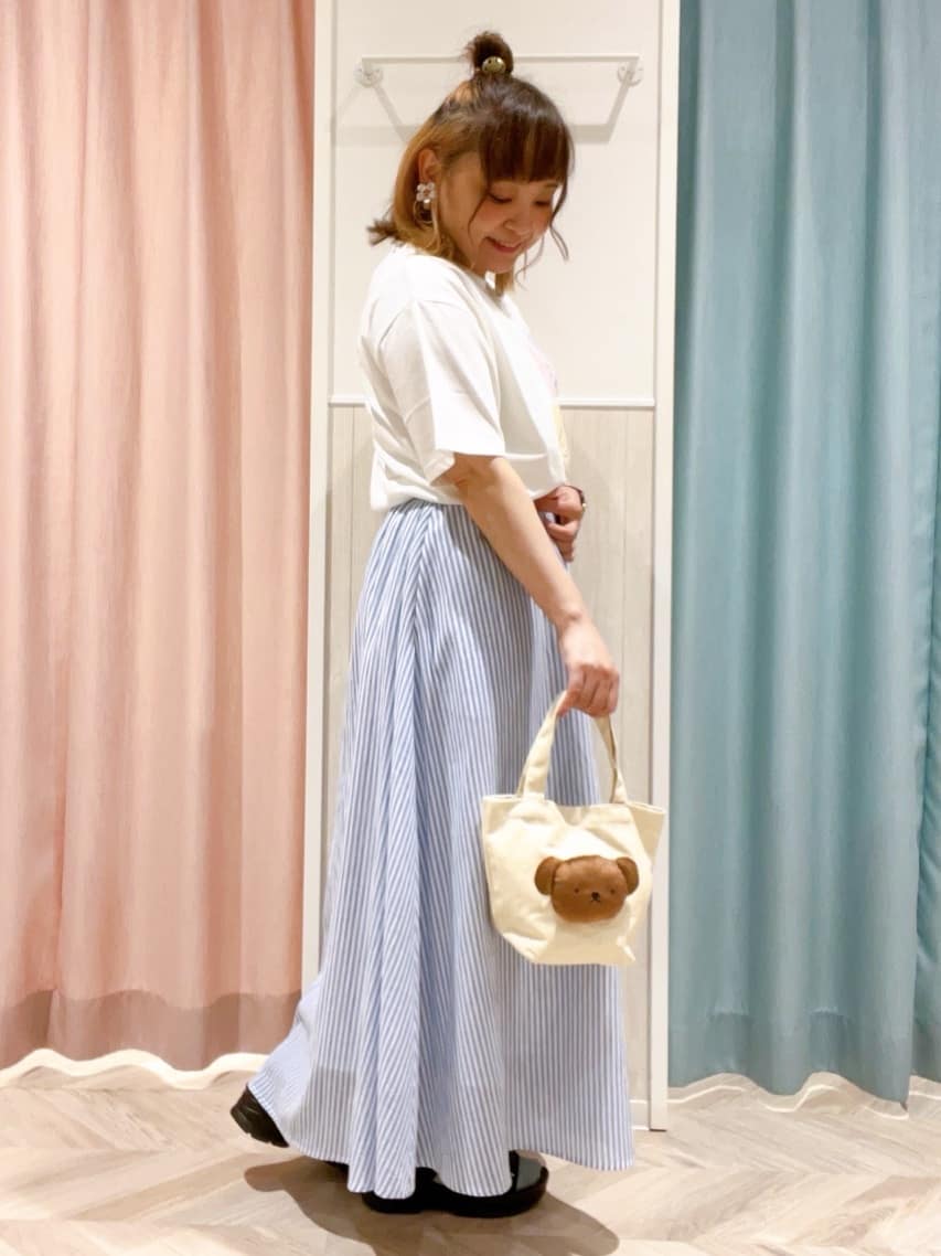 kitaさんの「SHOO･LA･RUE｜【miffy】グラフィックTシャツ」を使ったコーディネート