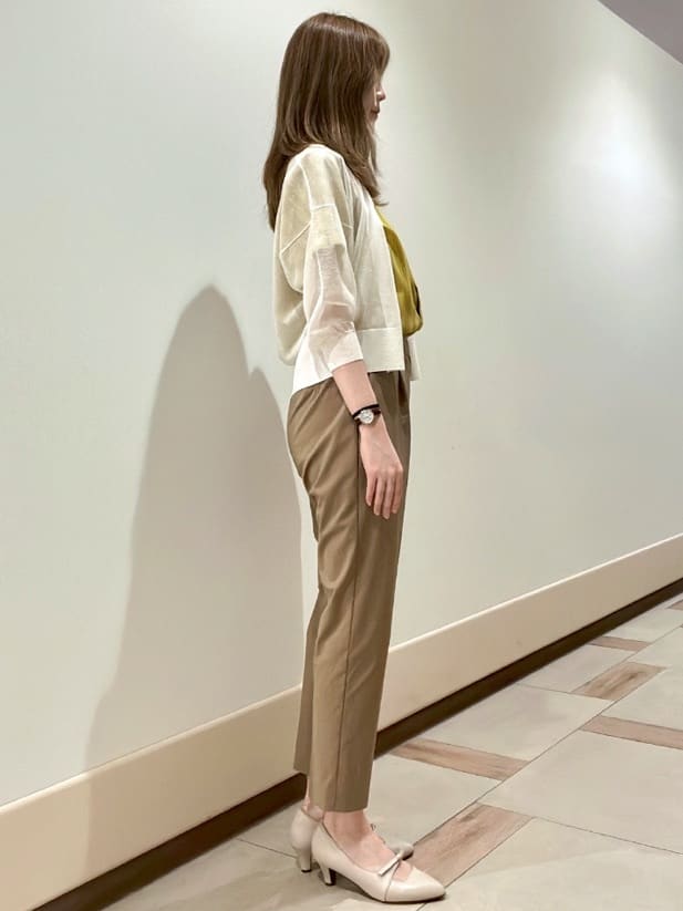 チャイさんの「Reflect｜【洗える】ドビーストライプブラウス」を使ったコーディネート