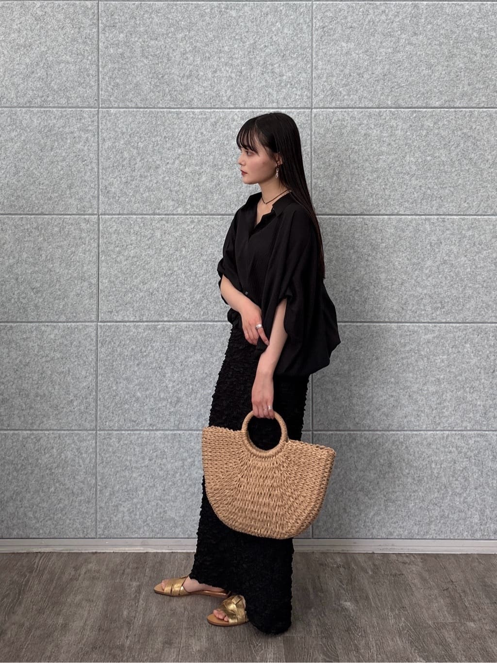 akiさんの「INDIVI｜バルーンフォルムブラウス」を使ったコーディネート