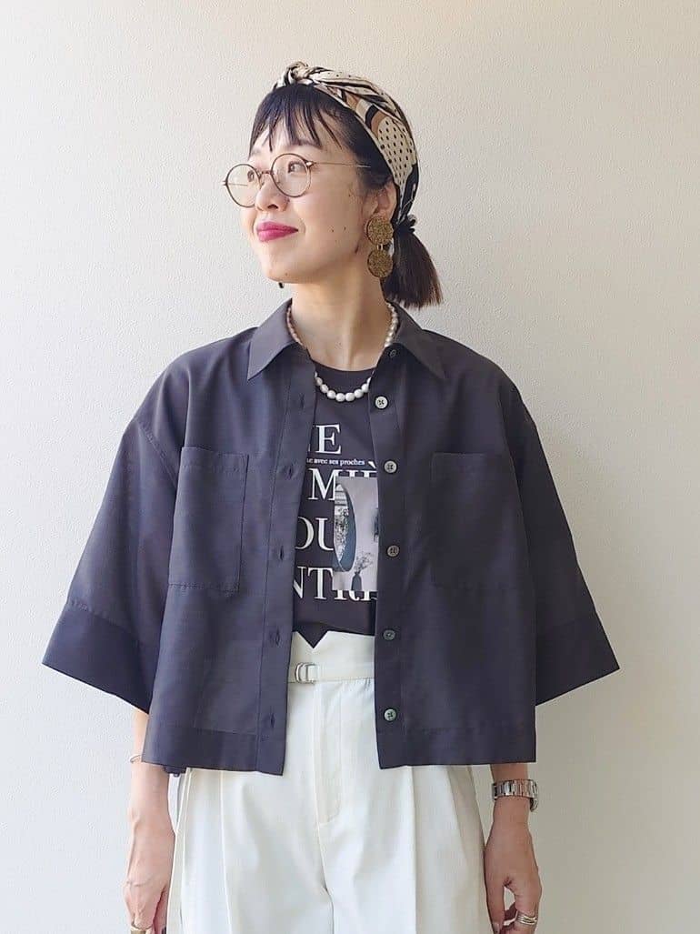 MUTSUKOさんの「UNTITLED｜【ロゴT/プリントT】グラフィックTシャツ」を使ったコーディネート