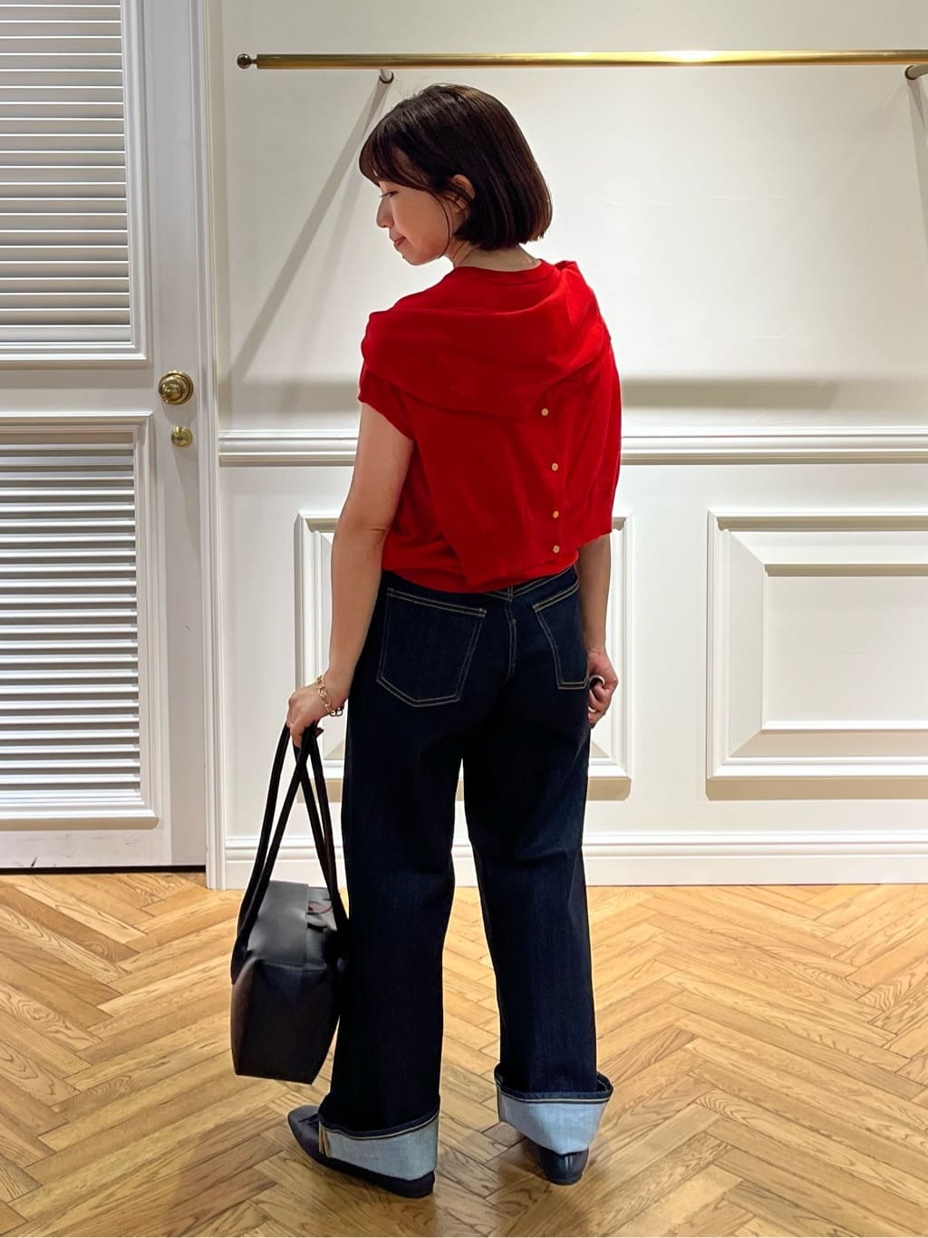 つじ まこさんの「DRESSTERIOR｜チェーンブレスレット」を使ったコーディネート