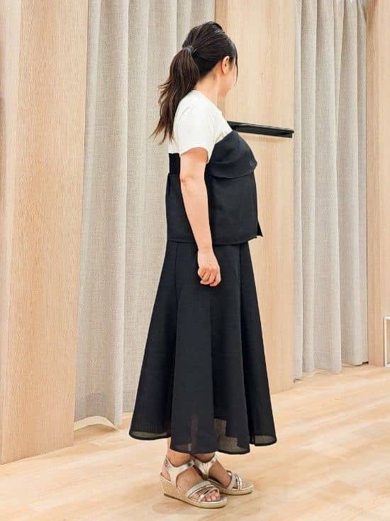 ふるさんの「grove｜サマーハイパーストレッチワイドパンツ」を使ったコーディネート