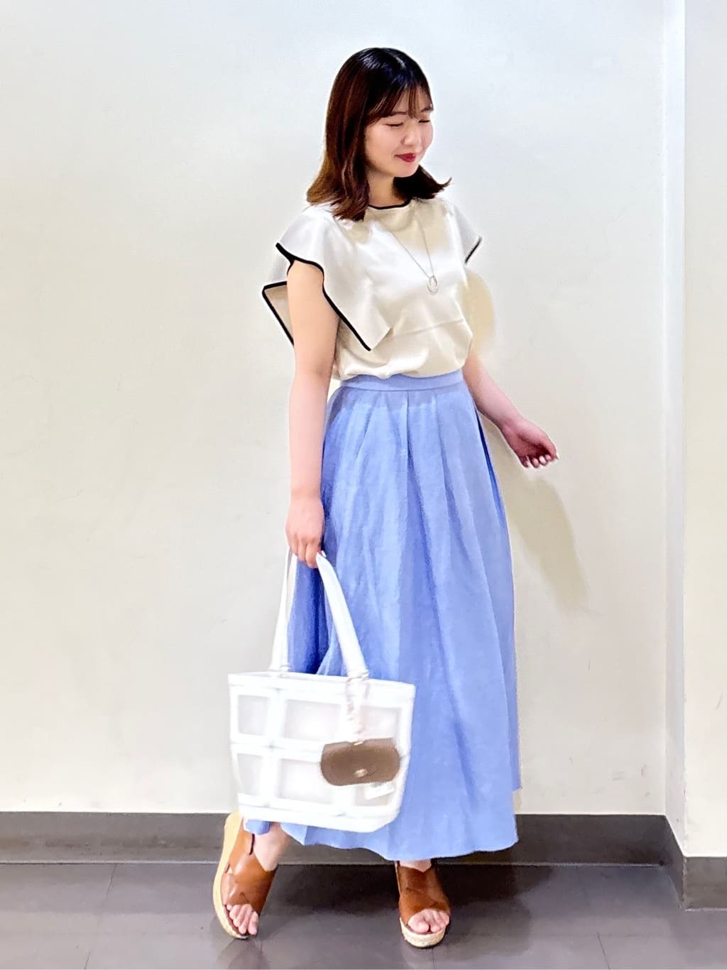 いくみさんの「UNTITLED｜フープトップネックレス」を使ったコーディネート