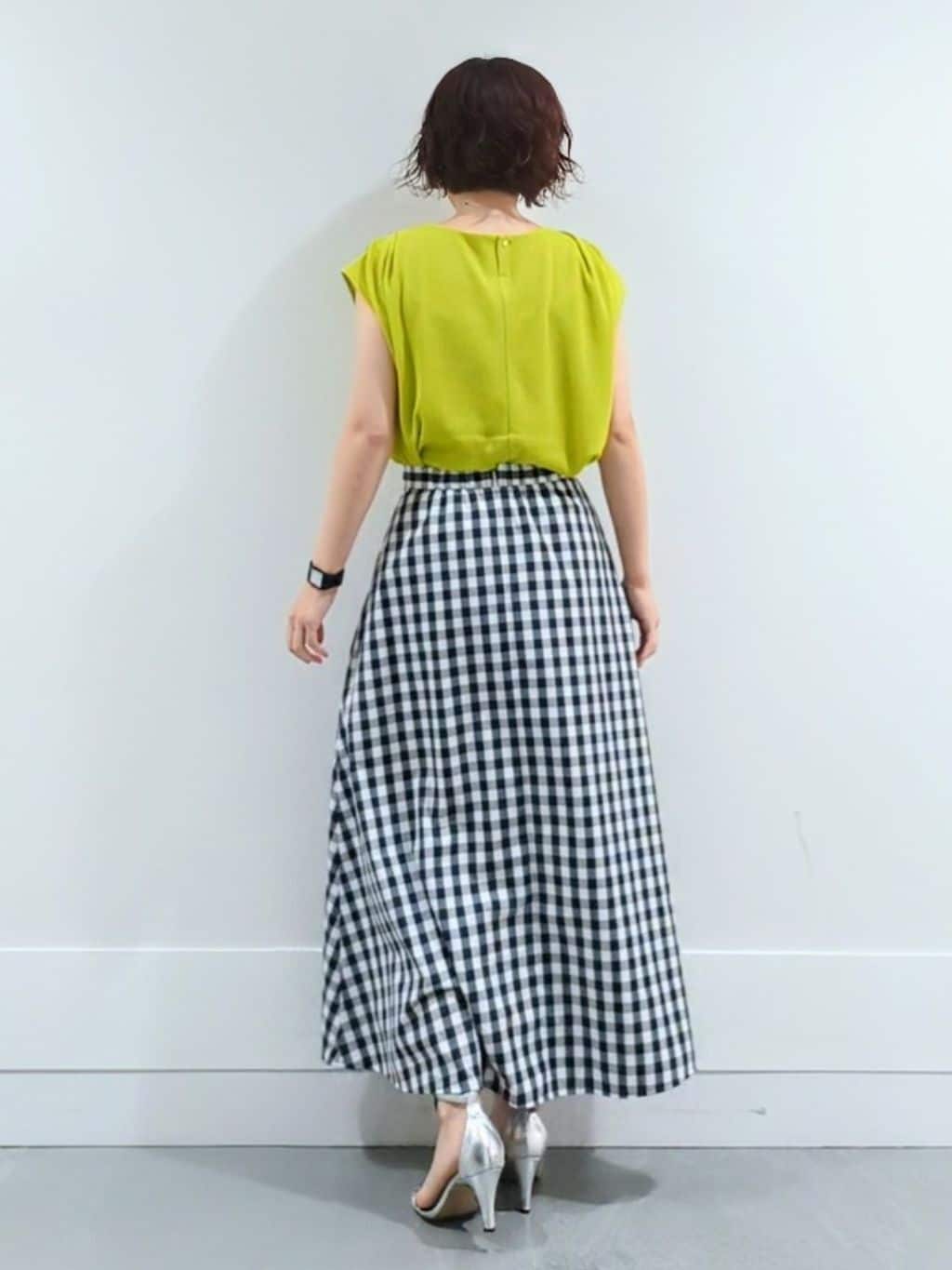 ミズタさんの「UNTITLED｜【ジャージ素材】インナードッキングシアーカットソー」を使ったコーディネート