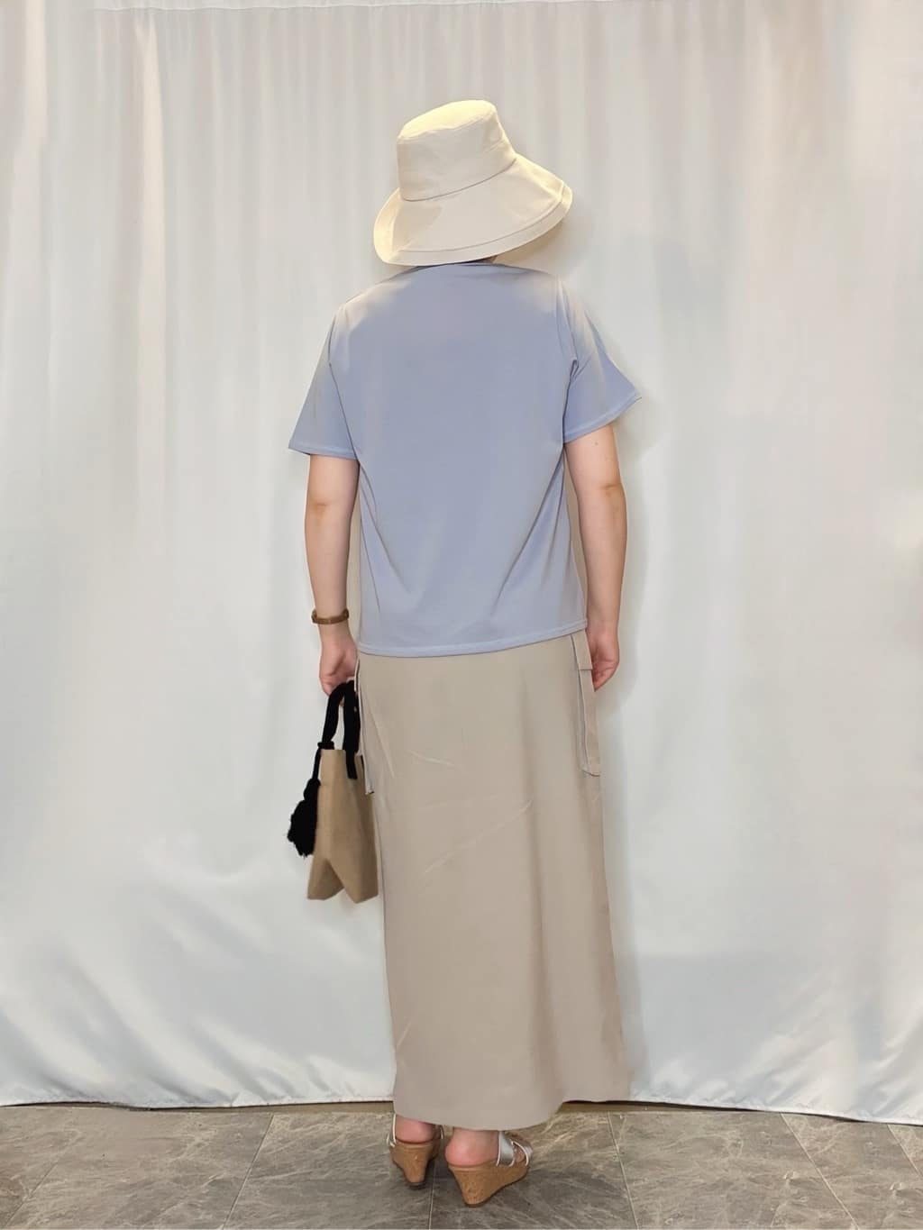 たみさんの「SHOO･LA･RUE｜【S-LL/ひんやり/汗ジミ軽減/UVカット】グラフィックアソートTシャツ」を使ったコーディネート
