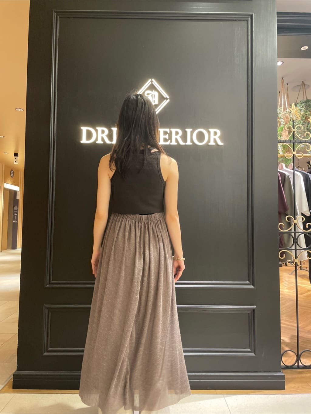 Karinさんの「DRESSTERIOR｜Carouselambra（ケラウズランブラ）【別注】BOAT TANK TOP DRESS」を使ったコーディネート