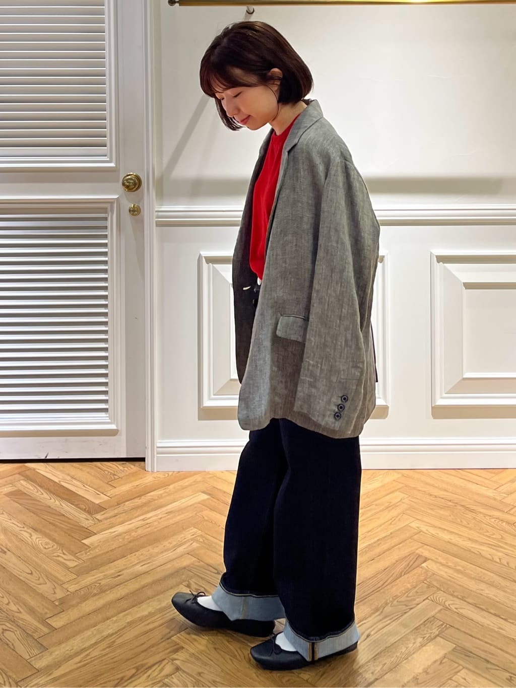 つじ まこさんの「DRESSTERIOR｜チェーンブレスレット」を使ったコーディネート