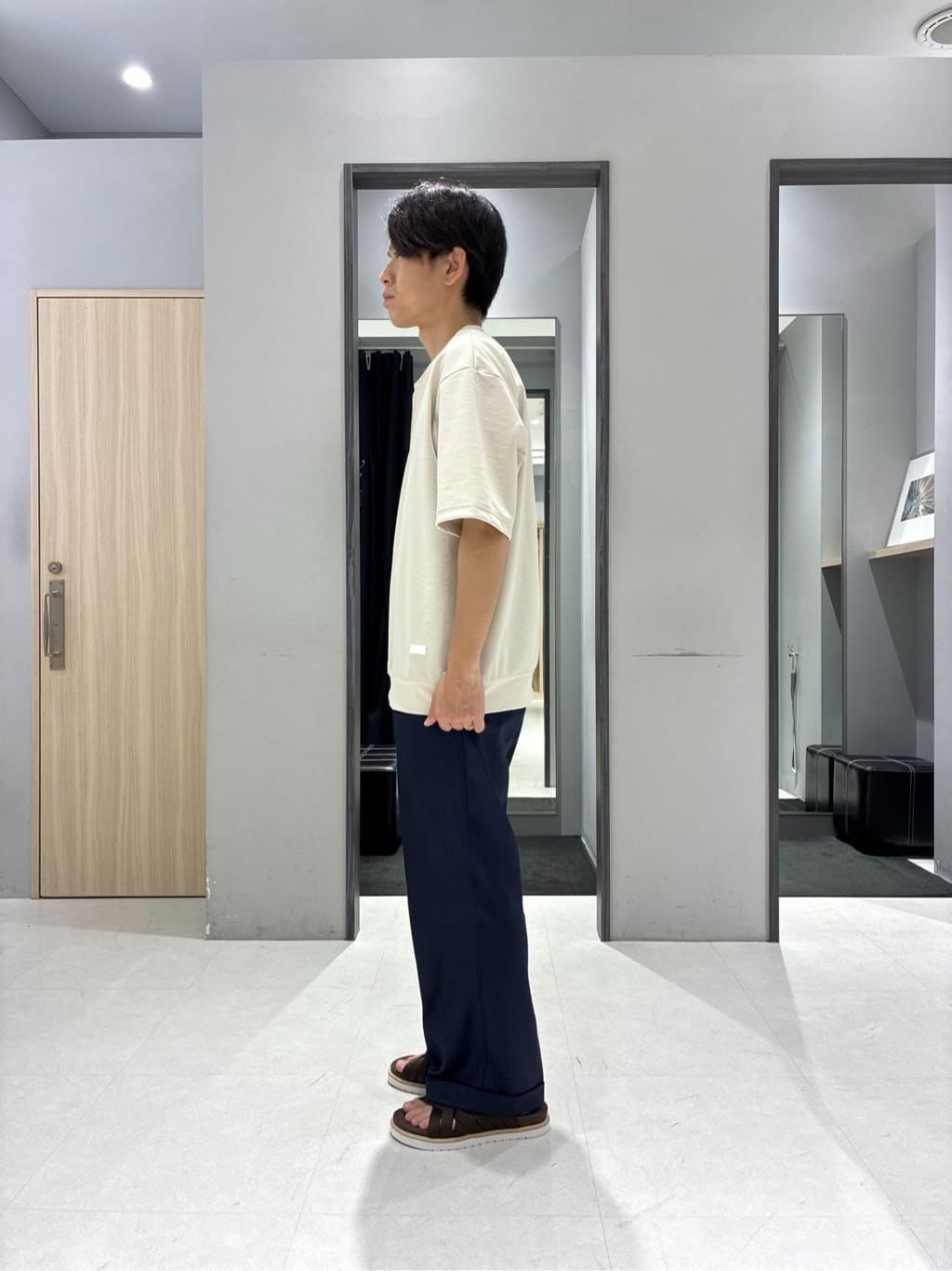 わいずみさんの「TAKEO KIKUCHI｜【GUNZE&times;TAKEO KIKUCHI】メンズインナー「ステルス(R)」」を使ったコーディネート