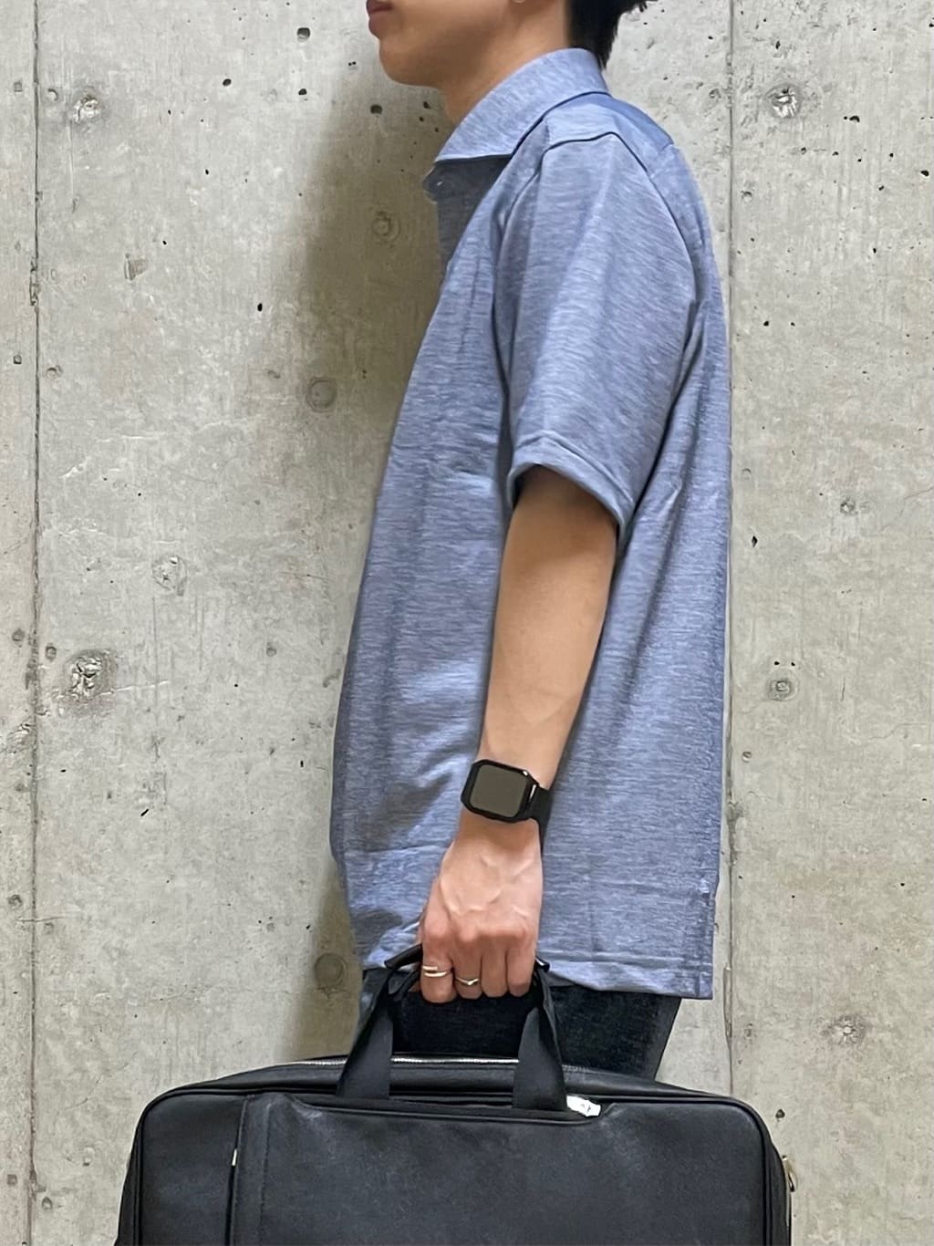 すずきさんの「TAKEO KIKUCHI｜【抗菌防臭】COOL DOTS（R）ドビープリント パンツ」を使ったコーディネート