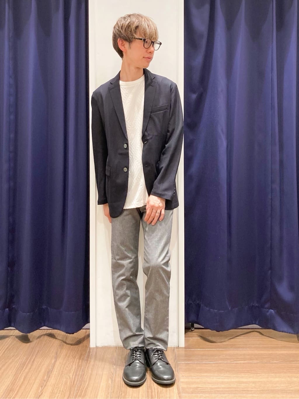 つーじーさんの「THE SHOP TK｜シャリルジャージ ジャケット　洗濯機OK/吸水速乾/イージーケア/セットアップ可」を使ったコーディネート
