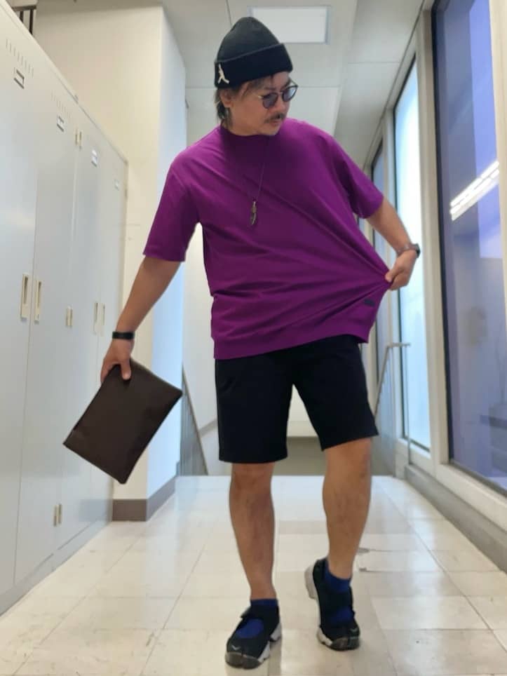 MAKOTO AIさんの「TAKEO KIKUCHI｜ラスタウォーカーニットCAP」を使ったコーディネート