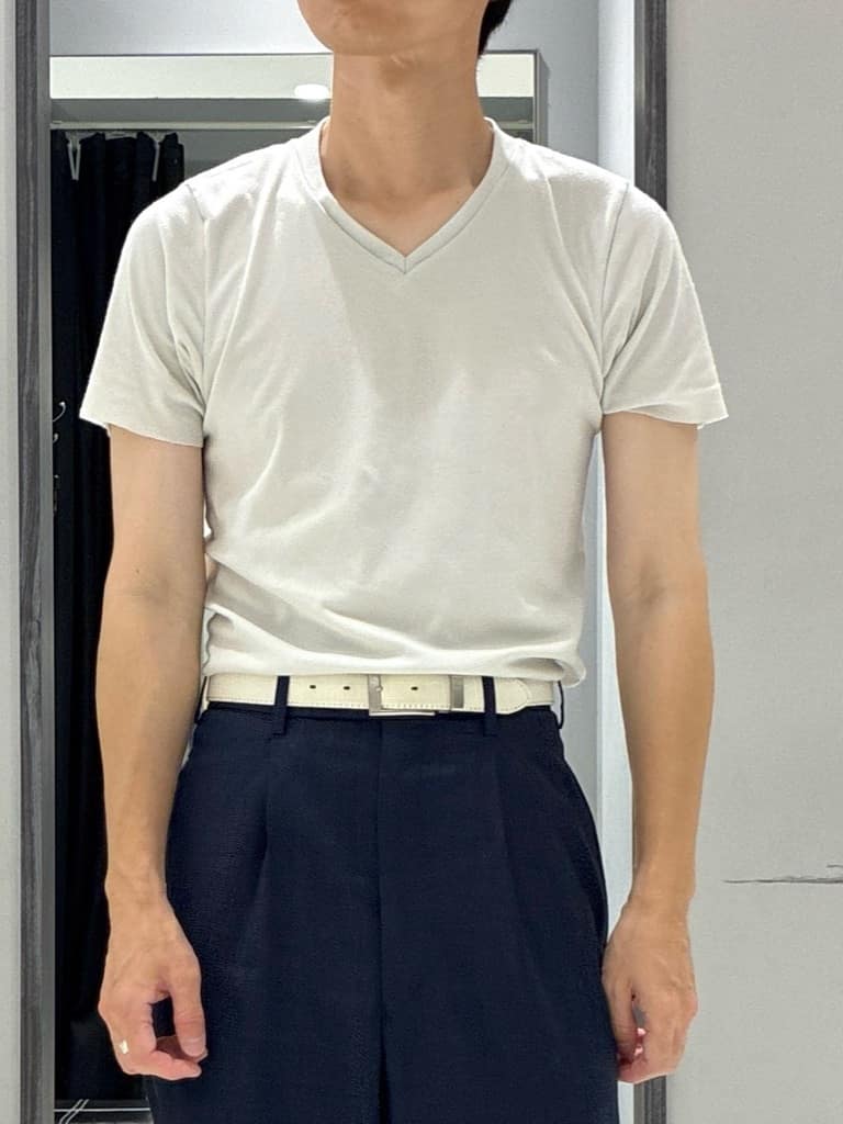 わいずみさんの「TAKEO KIKUCHI｜【GUNZE&times;TAKEO KIKUCHI】メンズインナー「ステルス(R)」」を使ったコーディネート