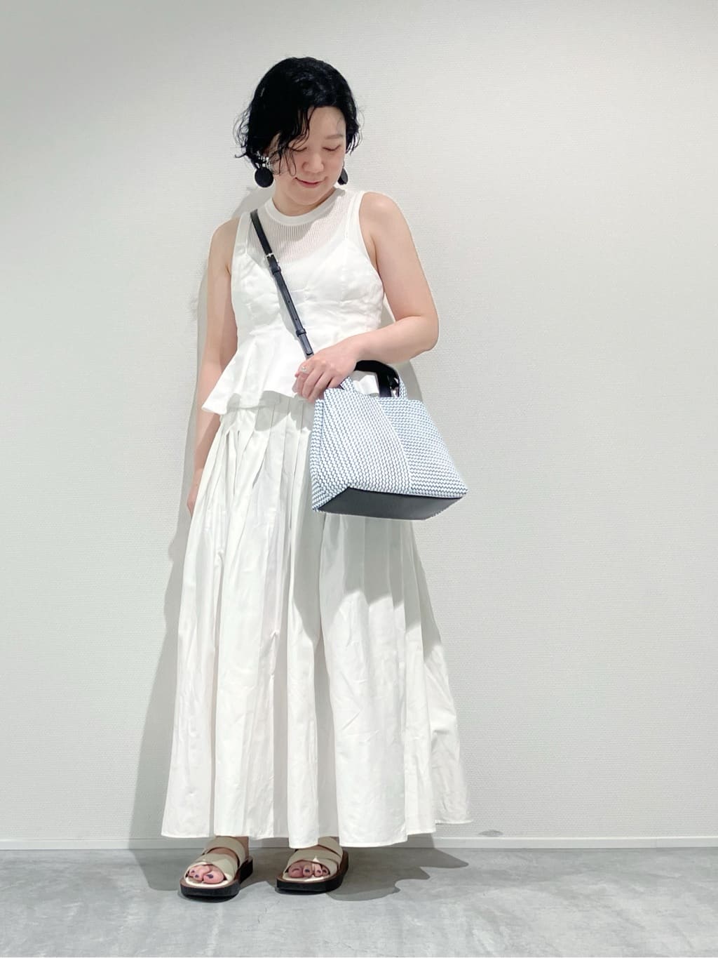 Cさんの「HIROKO HAYASHI｜OTTICA（オッティカ）2wayショルダーバッグ」を使ったコーディネート
