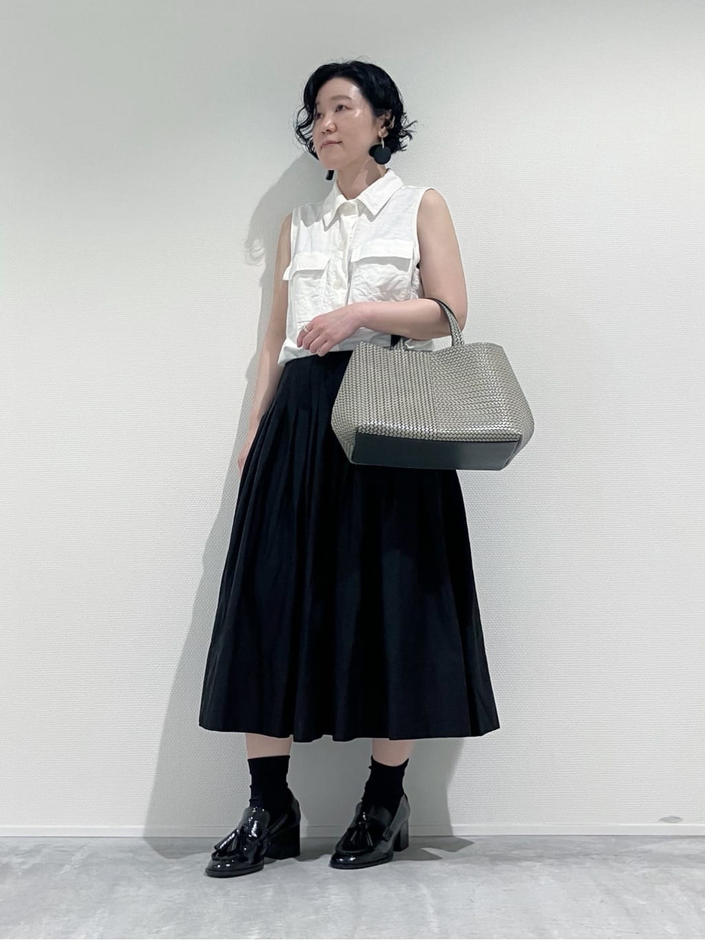 Cさんの「HIROKO HAYASHI｜OTTICA（オッティカ）ハンドトートバッグS」を使ったコーディネート