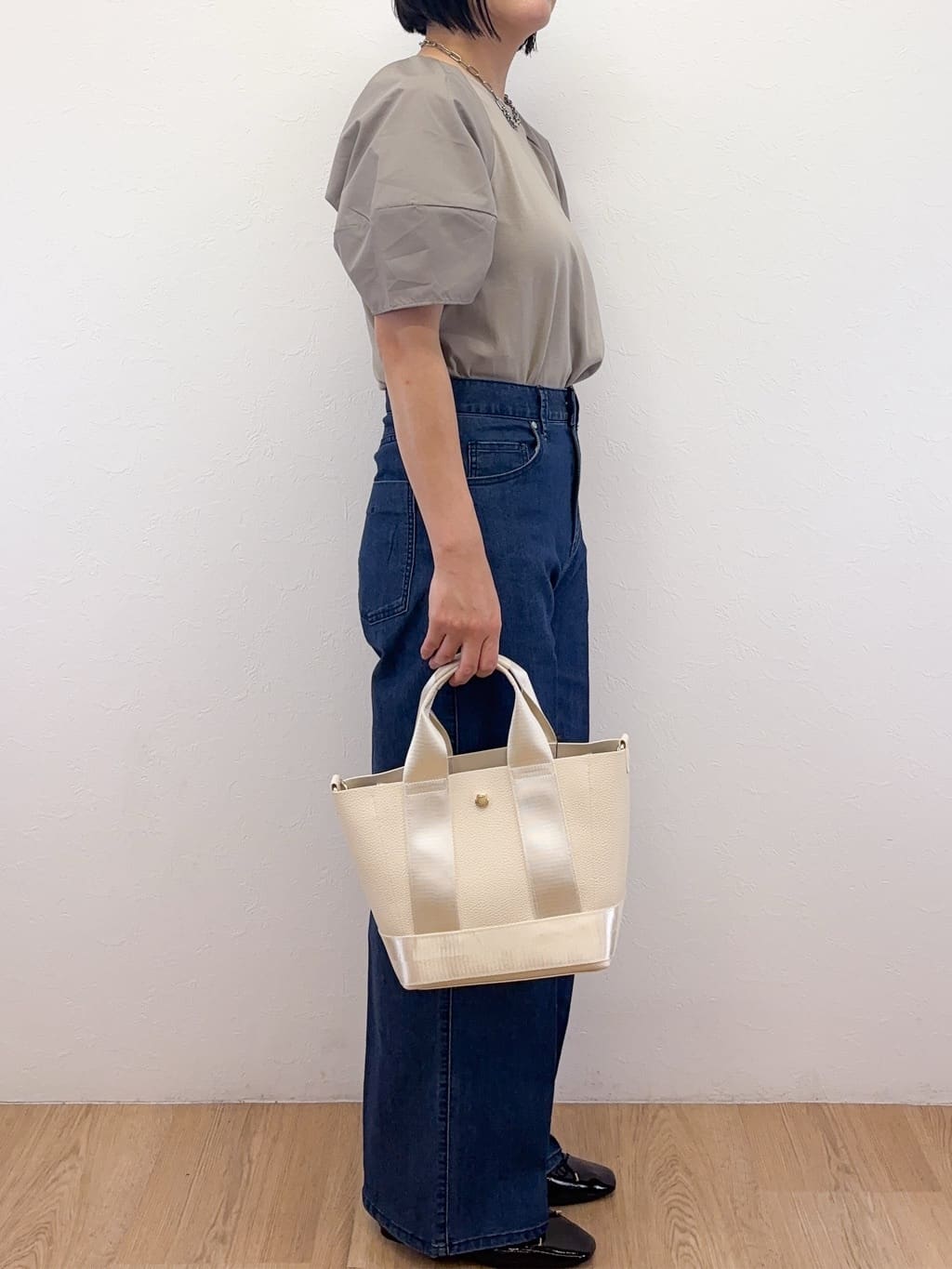 Takeさんの「OPAQUE.CLIP｜【定番/6color】名品フラットバレエシューズ」を使ったコーディネート