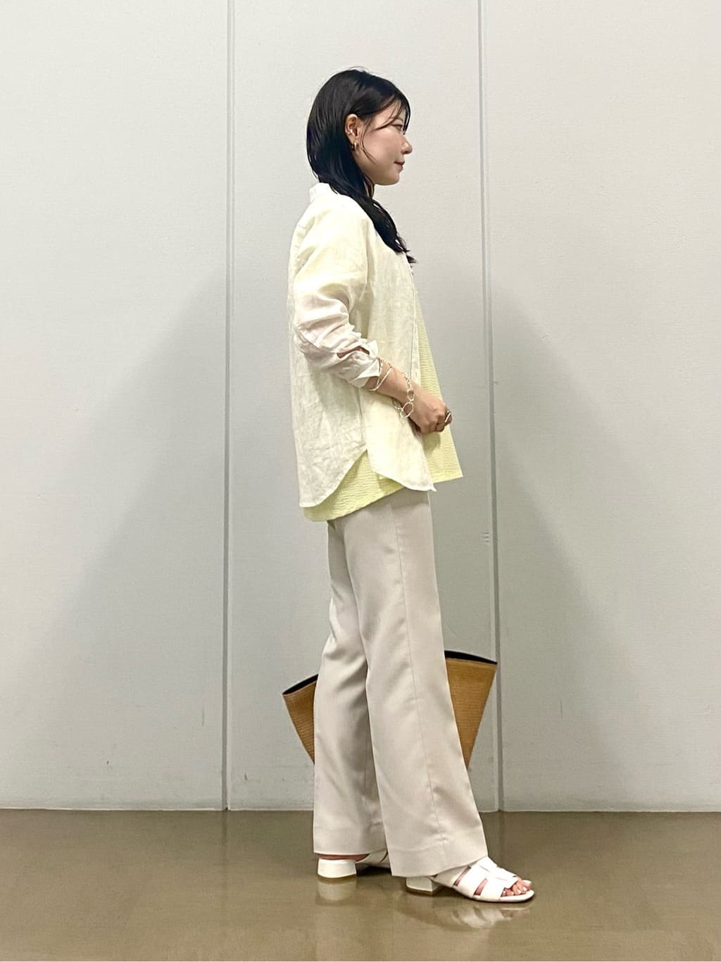 misakiさんの「INDIVI｜スクエアトップロングネックレス」を使ったコーディネート
