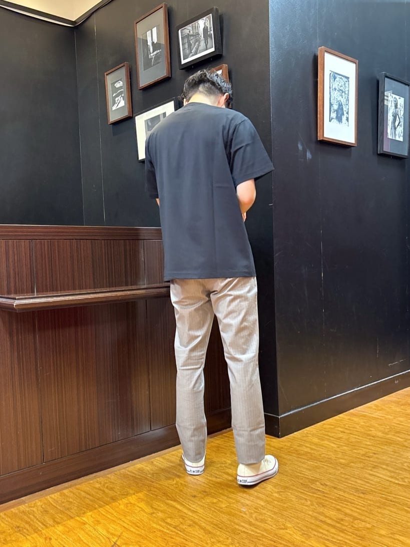 KEIさんの「TAKEO KIKUCHI｜【Made in JAPAN】播州織 ヘリンボン ストレート パンツ」を使ったコーディネート
