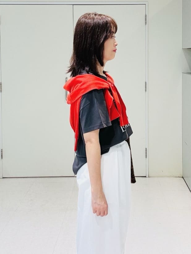 makiさんの「UNTITLED｜【ロゴT/プリントT】グラフィックTシャツ」を使ったコーディネート