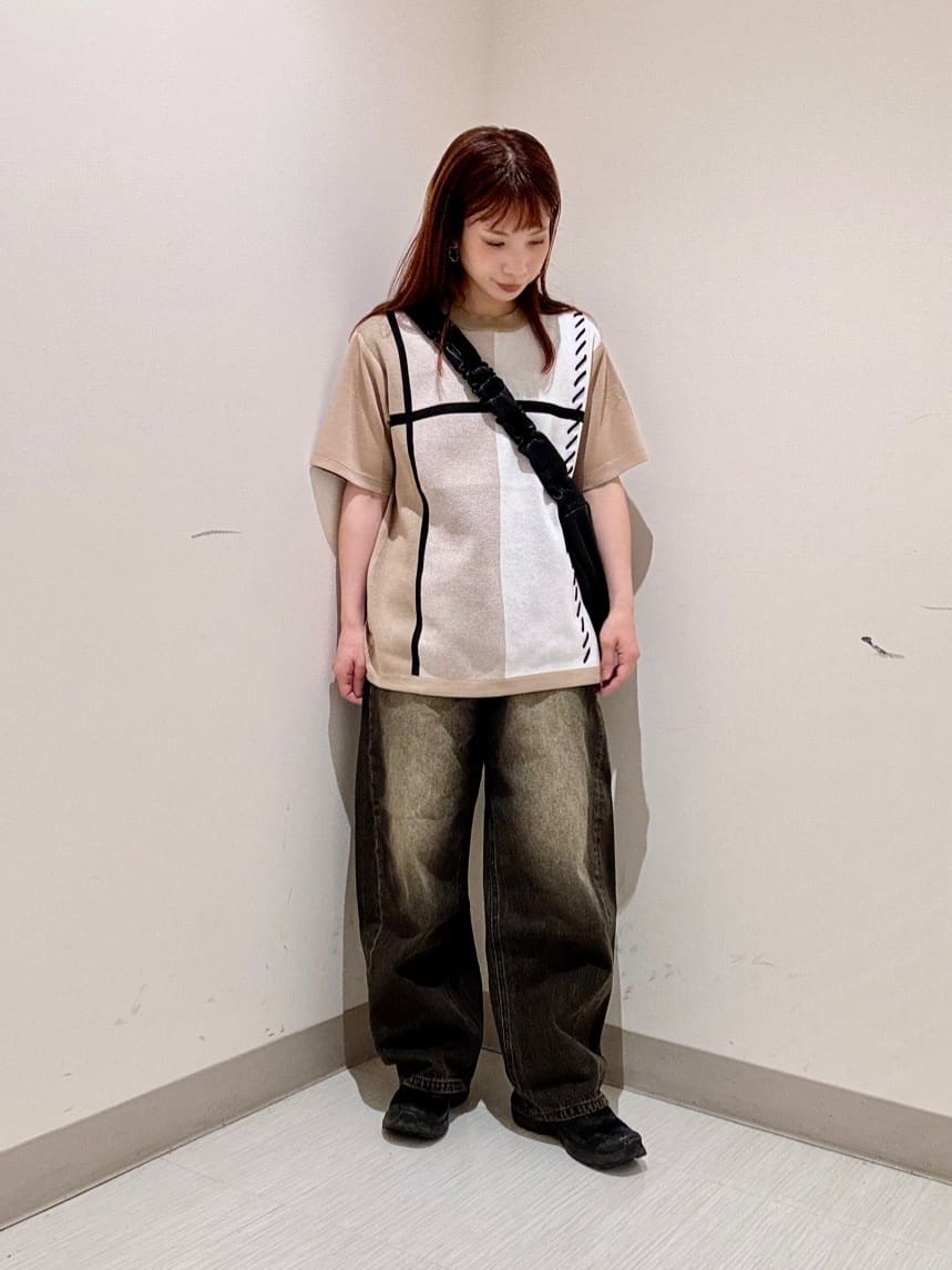 S.A.Oさんの「tk.TAKEO KIKUCHI｜ドロストショルダーバッグ」を使ったコーディネート