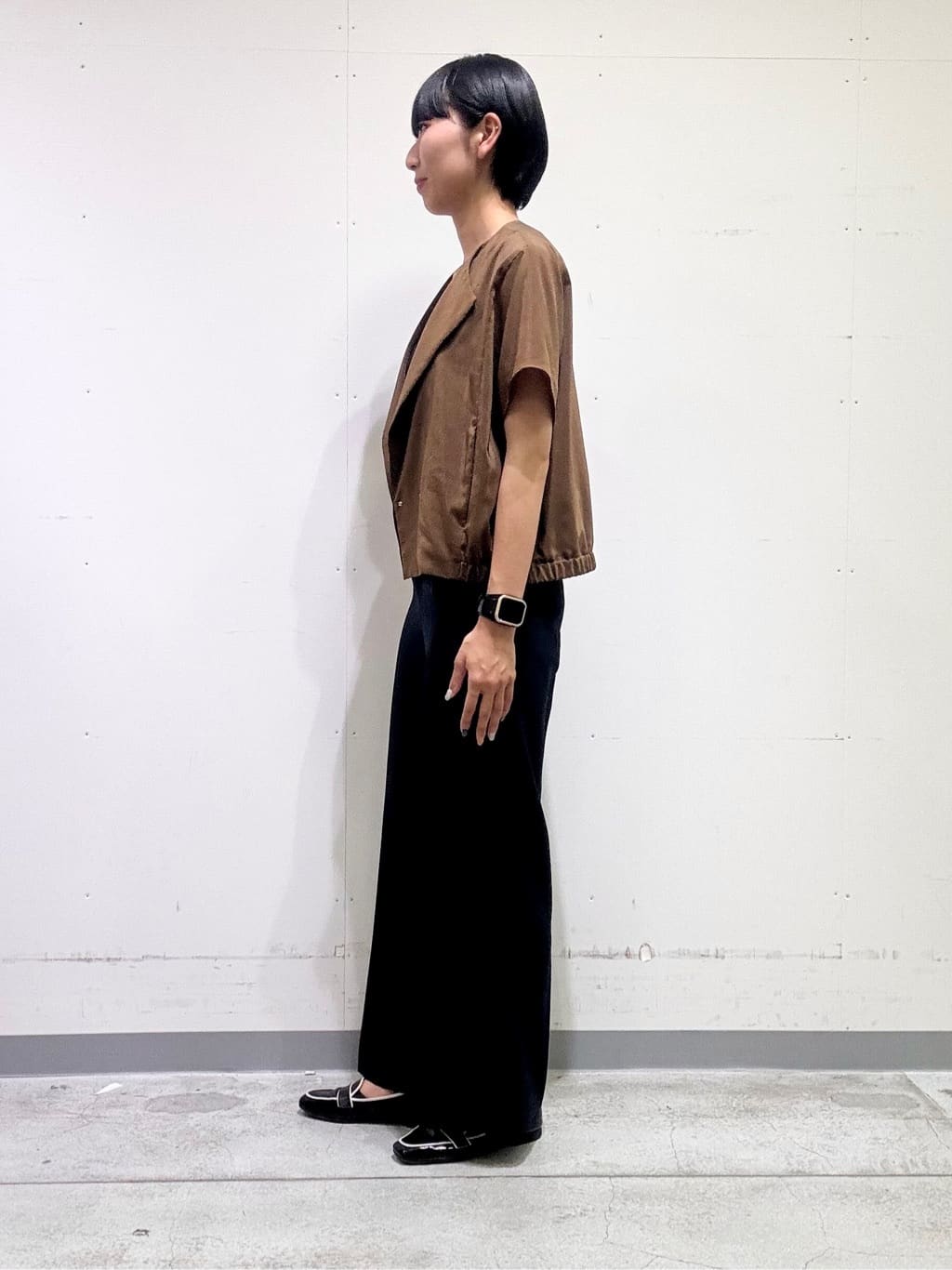 naoさんの「INDIVI｜【日本製】ビスチェインナータンクトップ」を使ったコーディネート