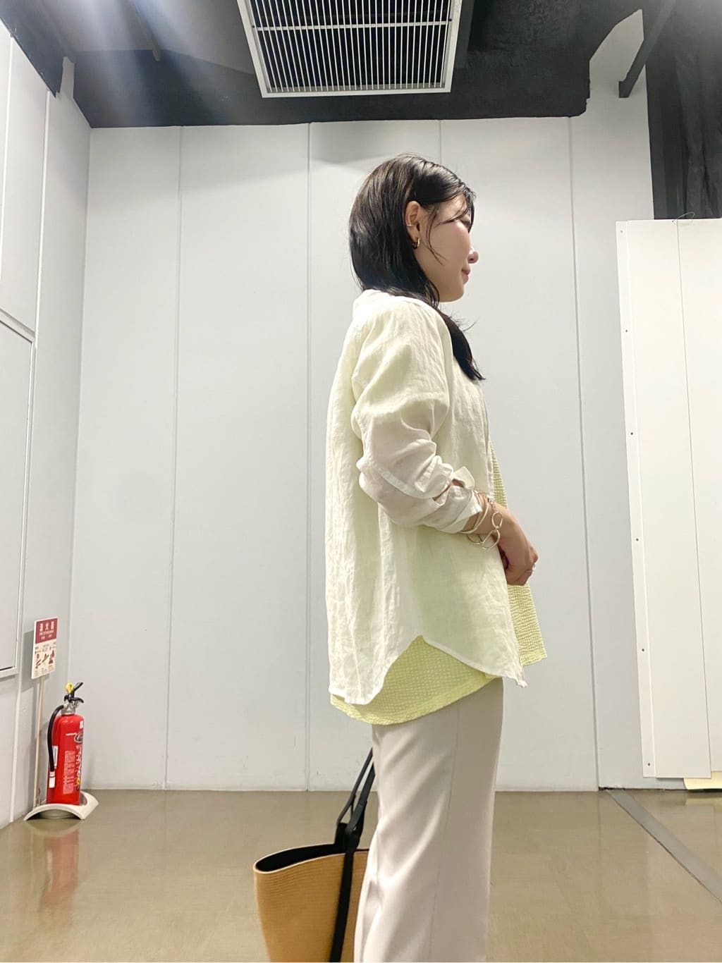 misakiさんの「INDIVI｜スクエアトップロングネックレス」を使ったコーディネート