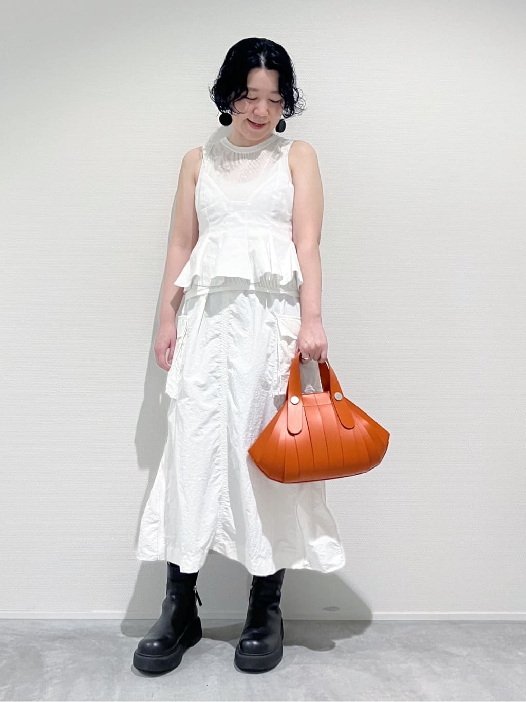 Cさんの「HIROKO HAYASHI｜OSSO VIVO（オッソ ヴィーヴォ）2WAYハンドバッグ」を使ったコーディネート