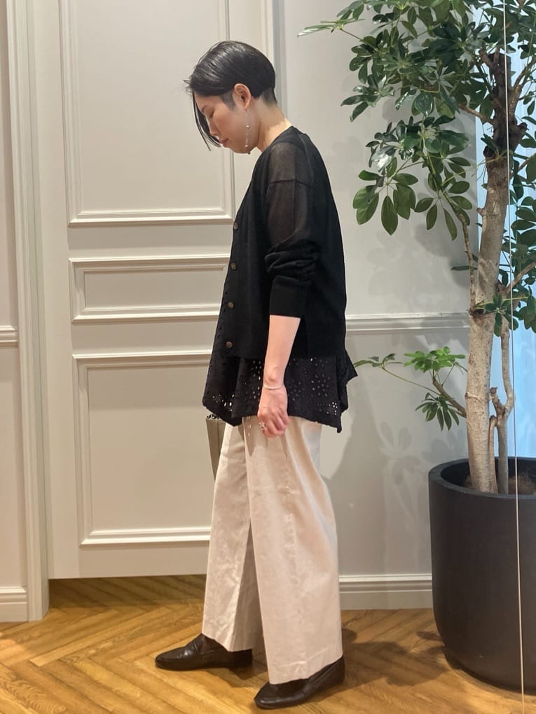 konominさんの「DRESSTERIOR｜【otonaMUSE5月号掲載/日本製】シュリンクレザーミニトート」を使ったコーディネート