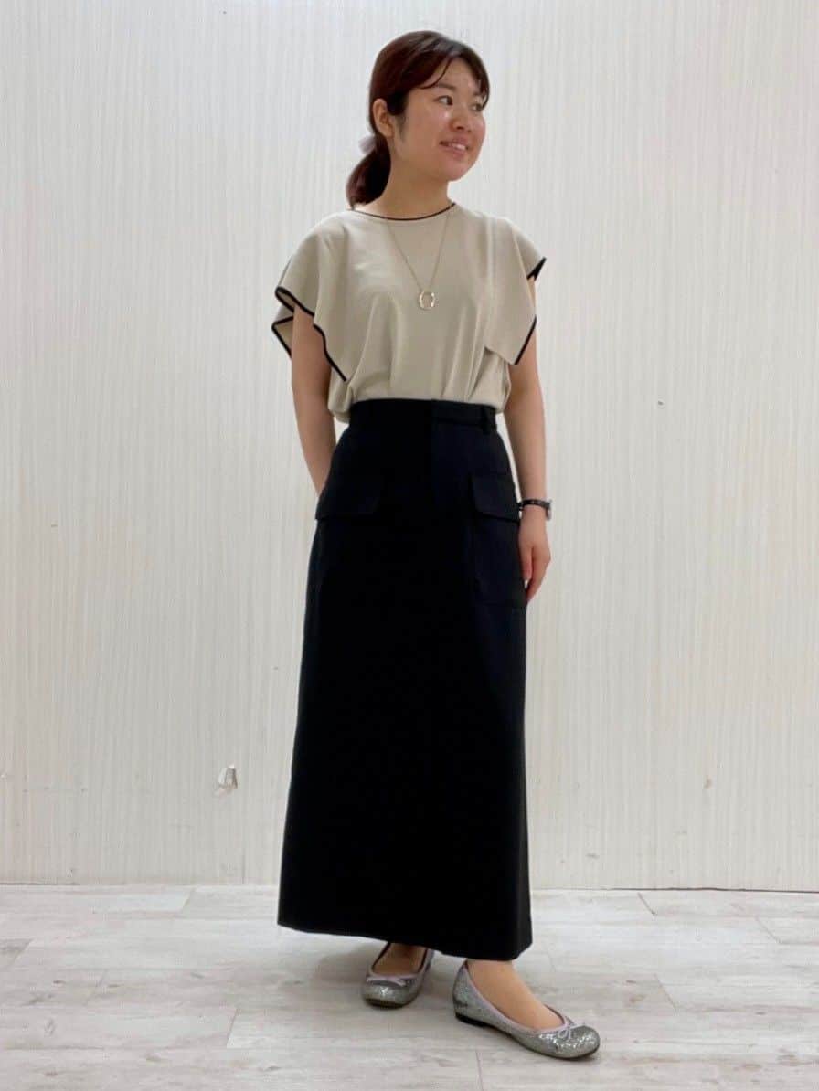 Mさんの「UNTITLED｜フープトップネックレス」を使ったコーディネート