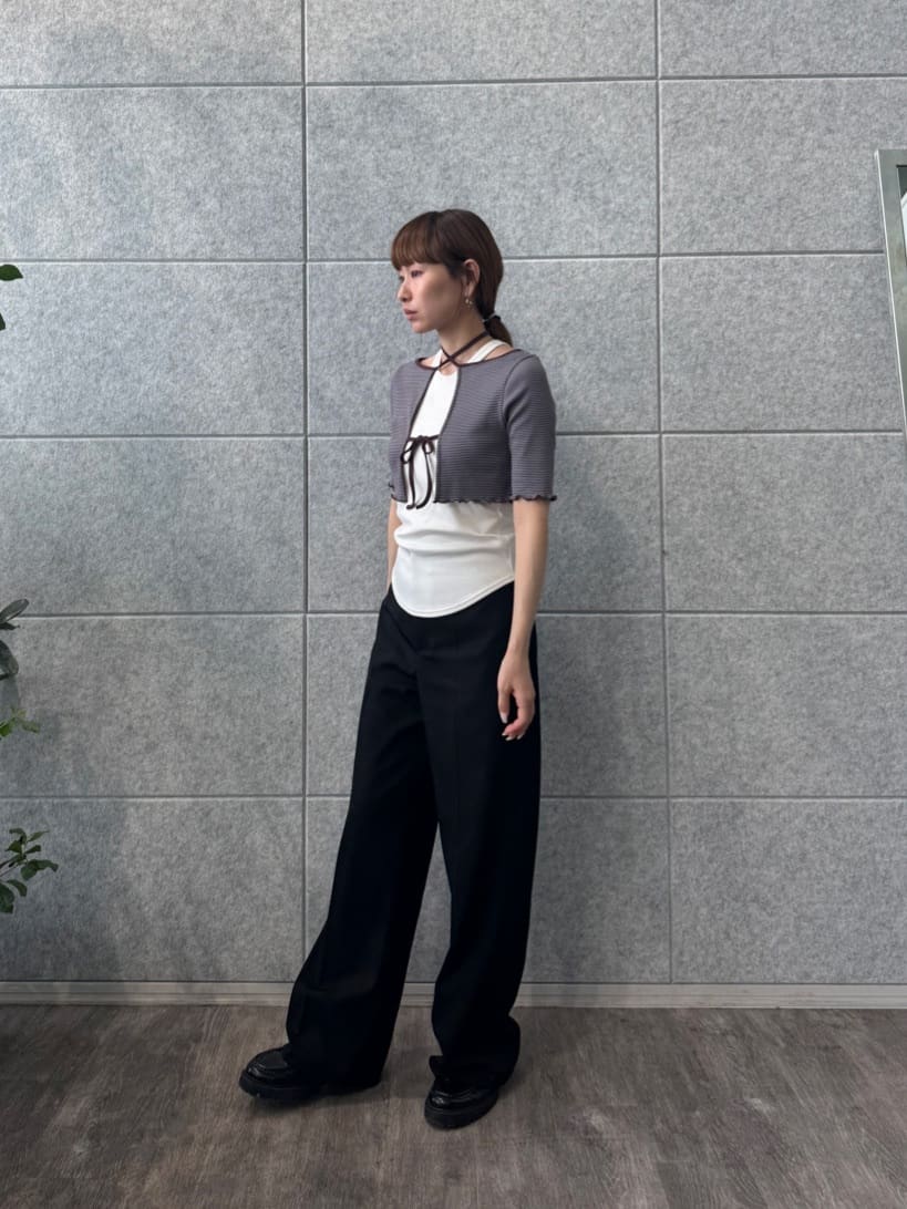 designer yukaさんの「CODE A｜【Cup-in】design cut tank」を使ったコーディネート
