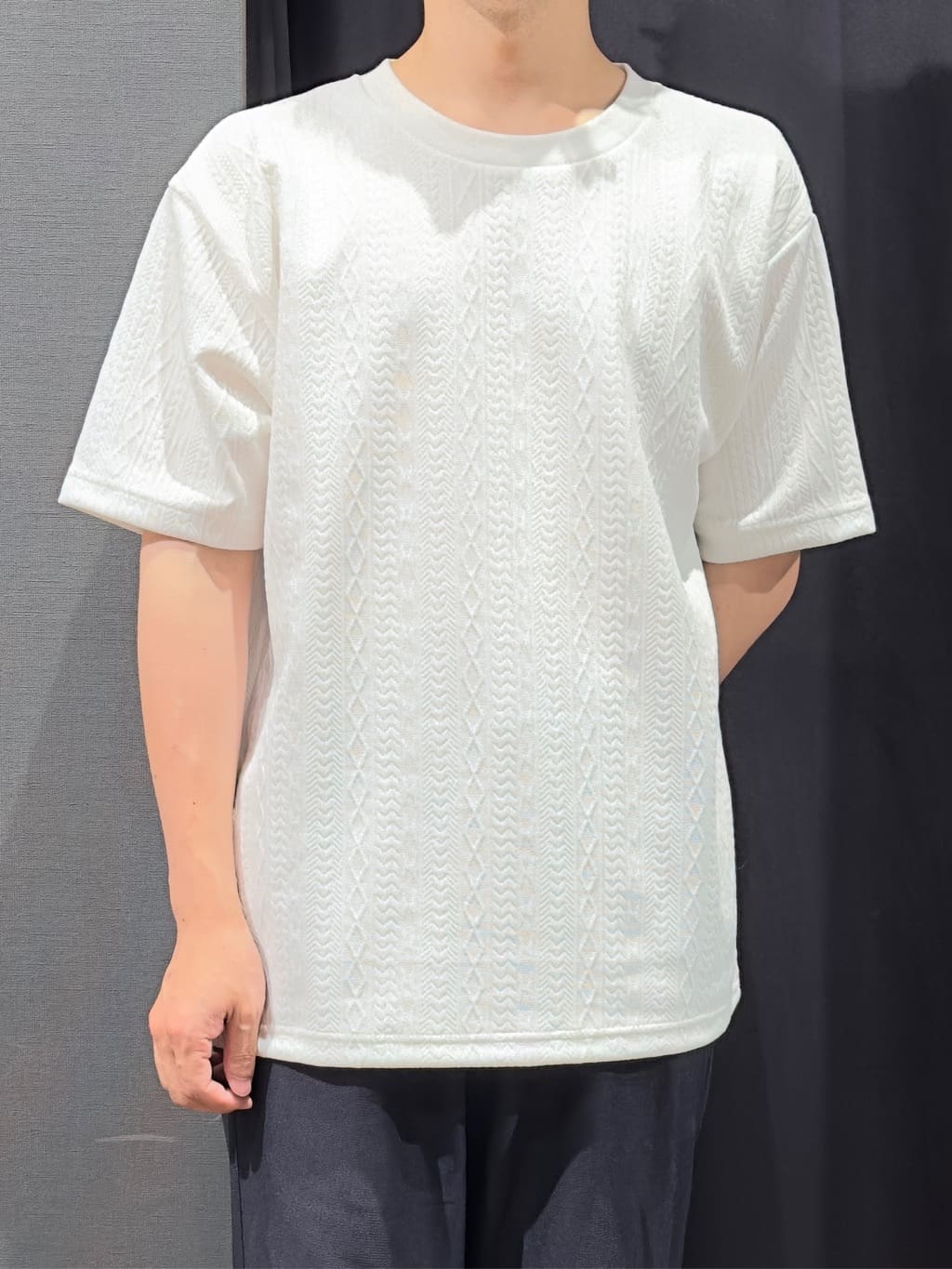 tomoyaさんの「THE SHOP TK｜シャリルジャージ ジャケット　洗濯機OK/吸水速乾/イージーケア/セットアップ可」を使ったコーディネート
