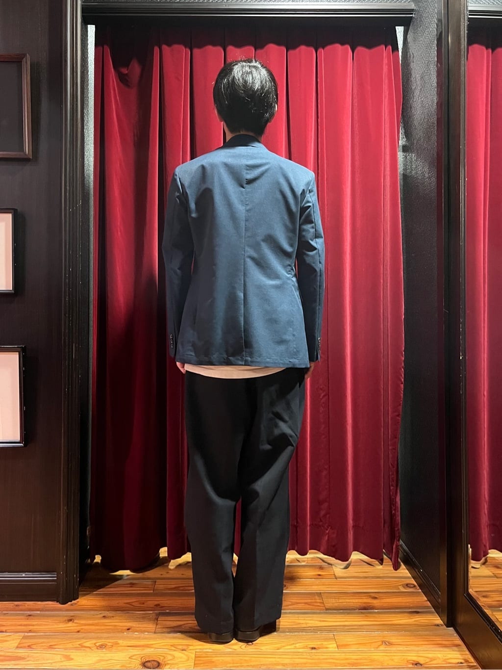 うっちーさんの「TAKEO KIKUCHI｜【抗菌防臭】COOL DOTS（R）ドビープリント ジャケット」を使ったコーディネート