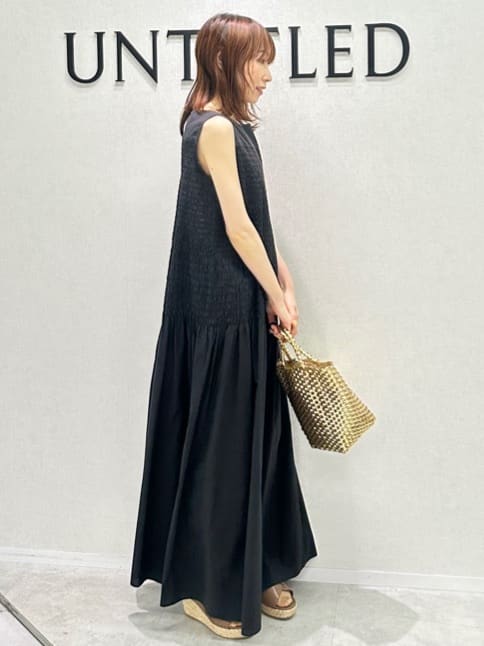 Miwaさんの「UNTITLED｜ライトダブルリングネックレス」を使ったコーディネート