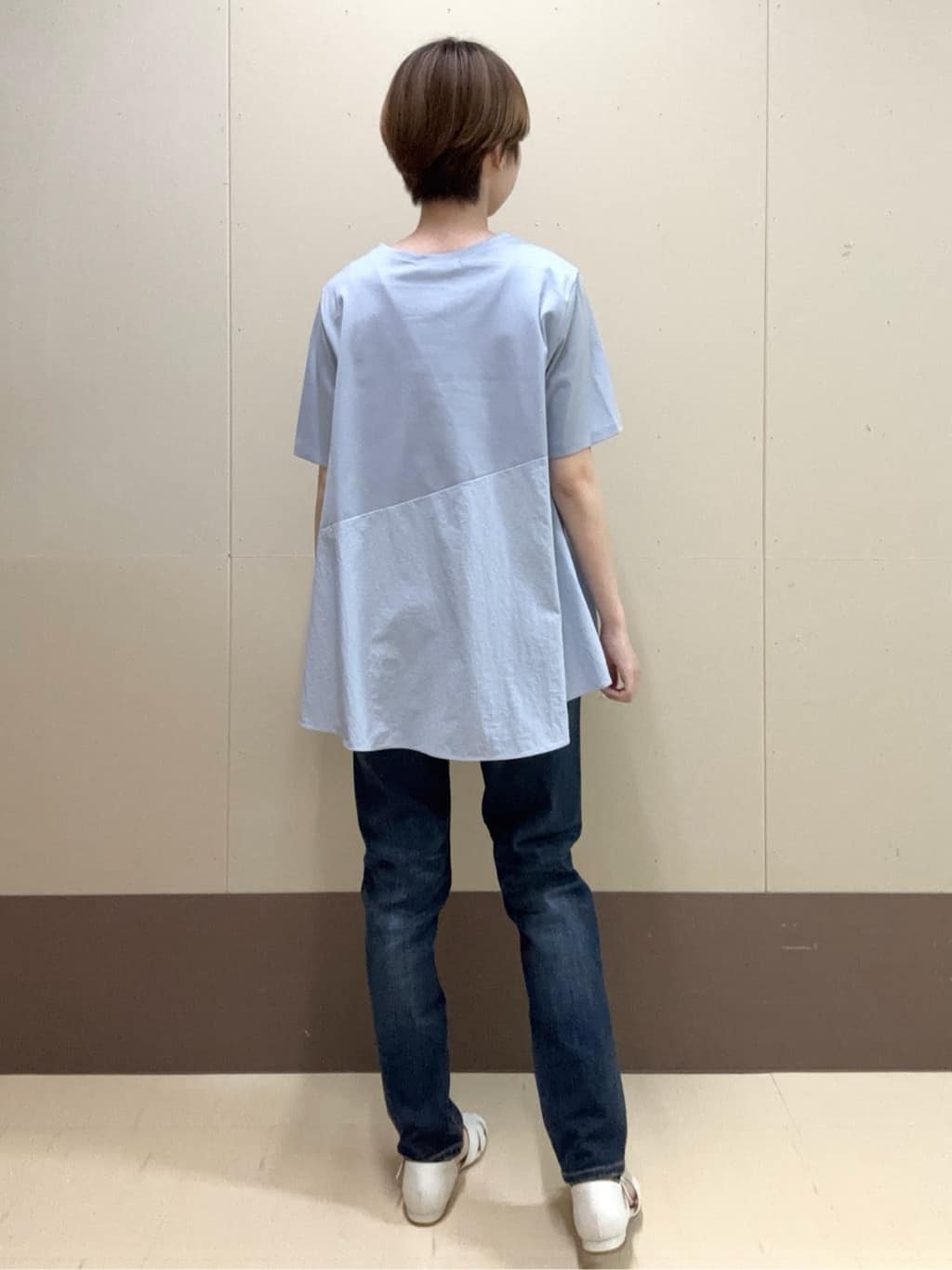 mioさんの「UNTITLED｜【Healthy DENIM&times;UNTITLED】別注 R Mrytle（リマートル）テーパードデニム」を使ったコーディネート