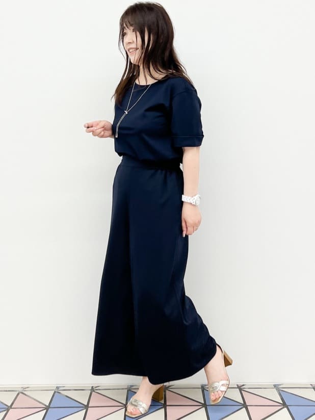 Kiyoさんの「COUP DE CHANCE｜【洗える】着流しカーディガン」を使ったコーディネート