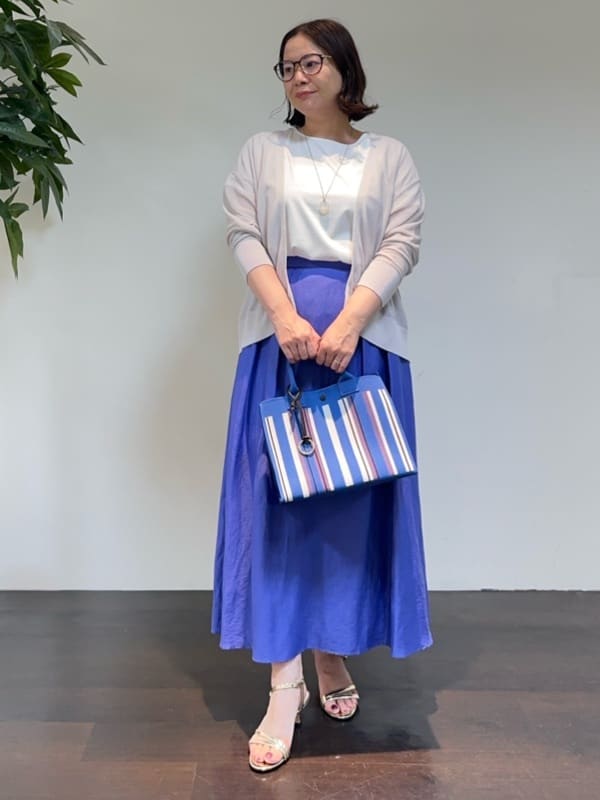 Asamiさんの「UNTITLED｜マーブルドロップネックレス」を使ったコーディネート