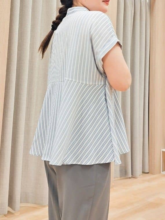 ふるさんの「grove｜軽やかに羽織れて、きちんと見え ハーフスリーブテーラードジャケット」を使ったコーディネート