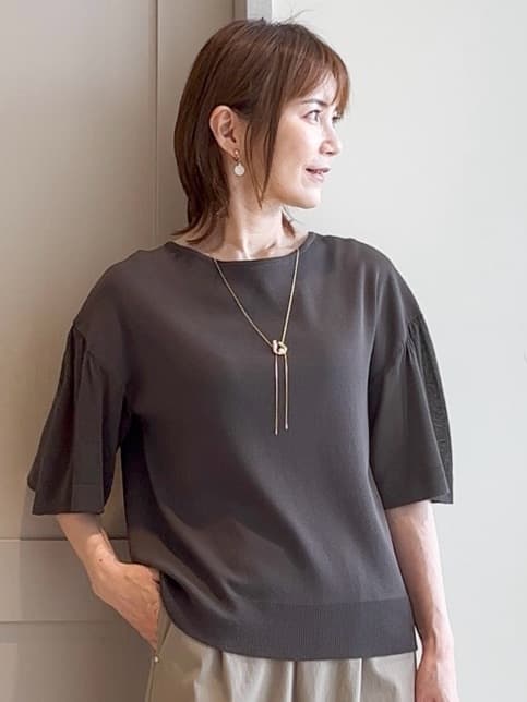 yamakoさんの「grove｜サマーハイパーストレッチワイドパンツ」を使ったコーディネート