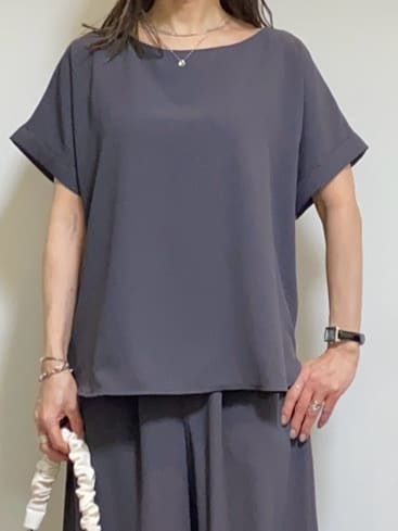 tomoさんの「UNTITLED｜【ステンレス】レイヤードチェーンネックレス」を使ったコーディネート