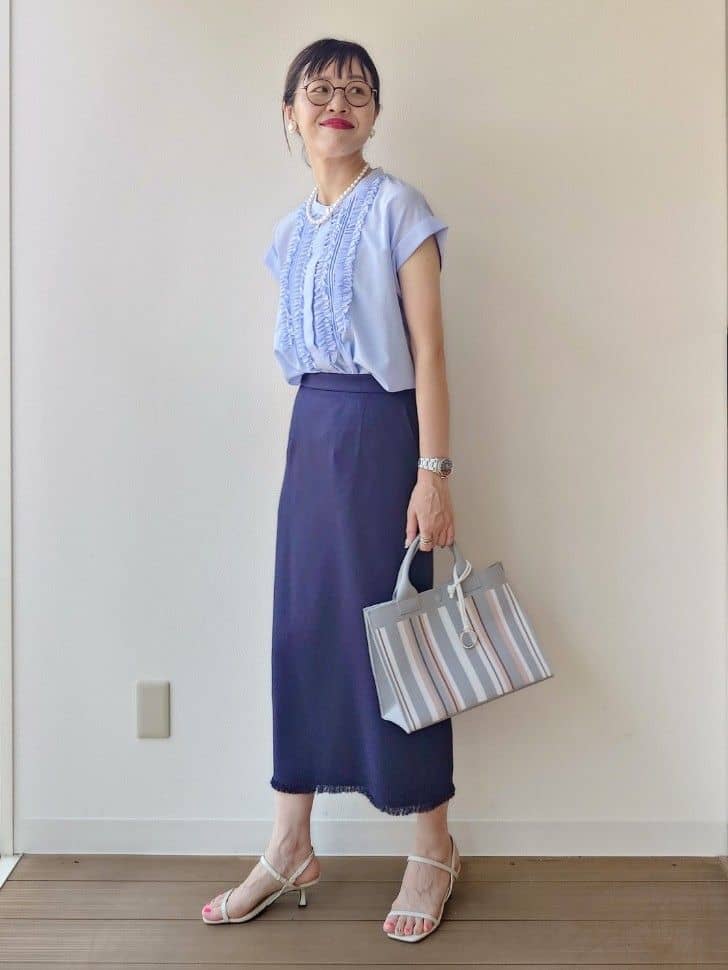 MUTSUKOさんの「UNTITLED｜【セレモニー】淡水パールショートネック」を使ったコーディネート