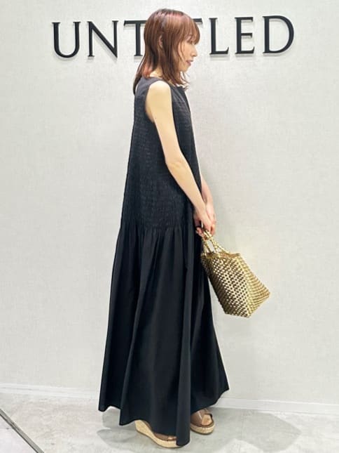 Miwaさんの「UNTITLED｜ライトダブルリングネックレス」を使ったコーディネート