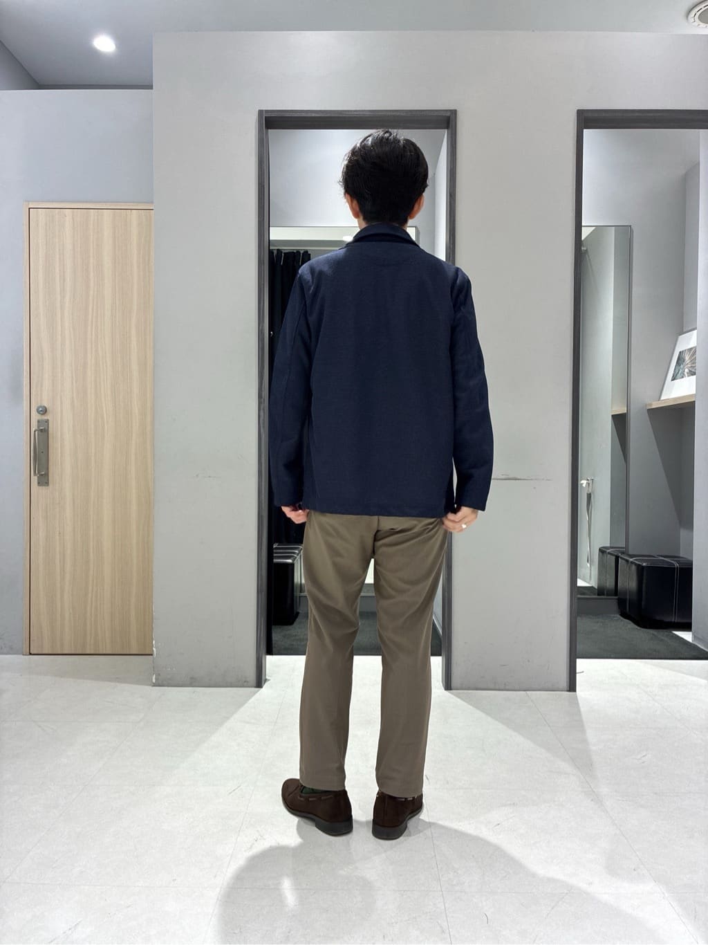 わいずみさんの「TAKEO KIKUCHI｜【抗菌防臭／9色5サイズ展開】ハニカムメランジ ポロシャツ」を使ったコーディネート