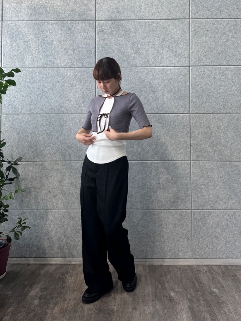 designer yukaさんの「CODE A｜【Cup-in】design cut tank」を使ったコーディネート