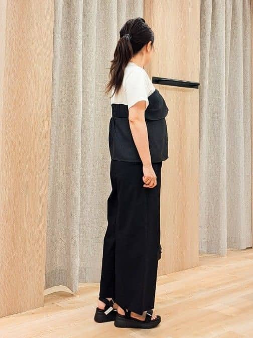 ふるさんの「grove｜サマーハイパーストレッチワイドパンツ」を使ったコーディネート