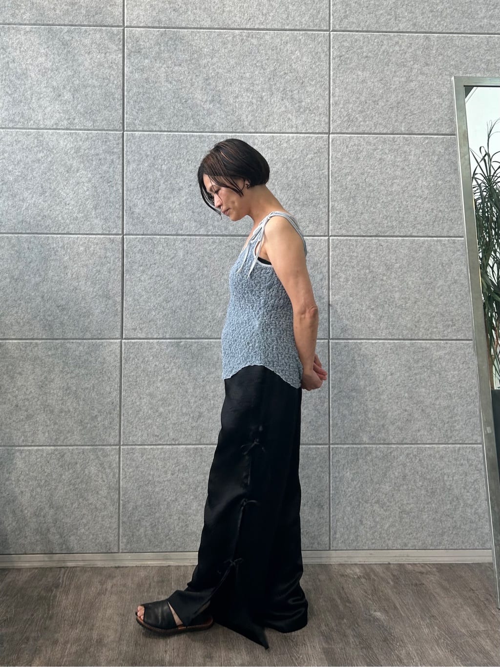 yukoさんの「CODE A｜ribbon easy pants」を使ったコーディネート