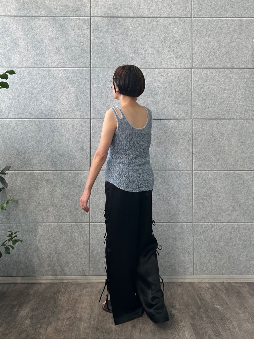 yukoさんの「CODE A｜ribbon easy pants」を使ったコーディネート