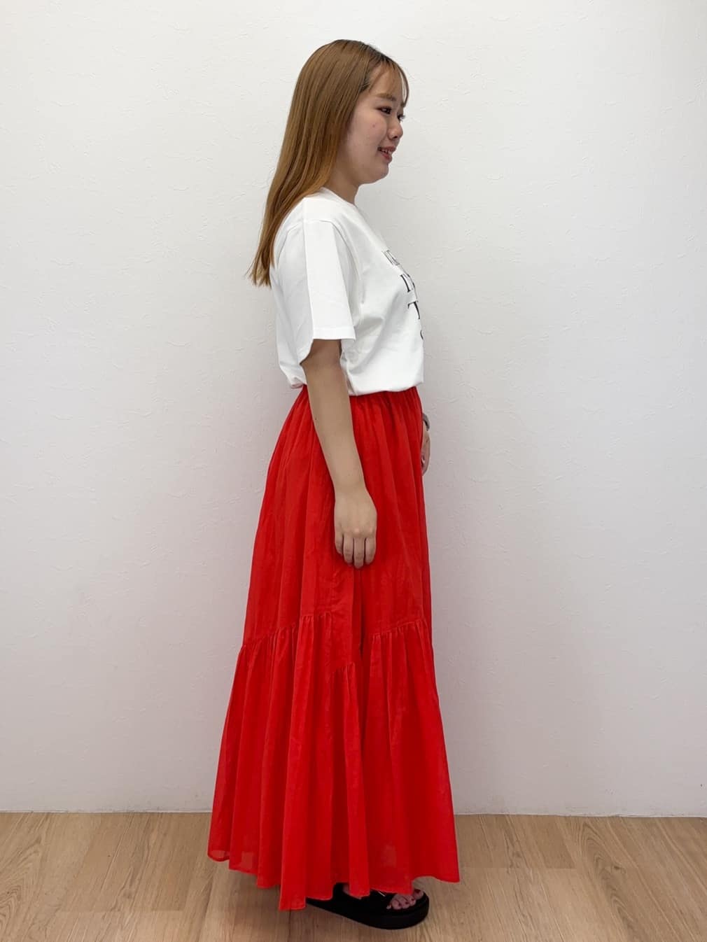 Haruさんの「OPAQUE.CLIP｜◆フォトプリントTシャツ【洗濯機洗い可】」を使ったコーディネート