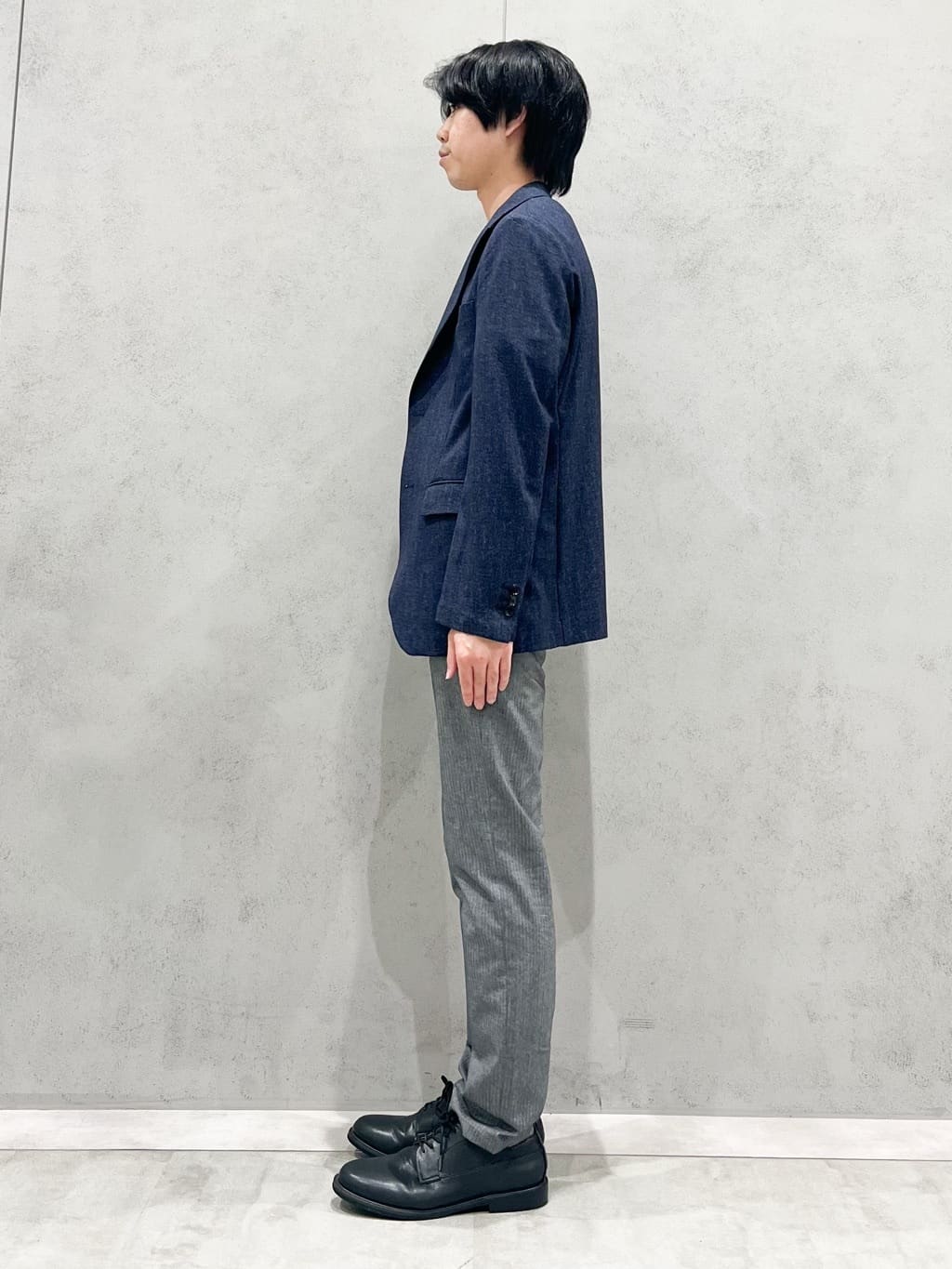 SHI-MAさんの「THE SHOP TK｜ツイルキーネック 半袖Tシャツ 接触冷感/洗濯機OK」を使ったコーディネート